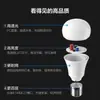 Bombilla IoT de Alta Eficiencia con Sensor Infrarrojo, Controlable Vía App Móvil, para Administración de Propiedades, Pasillos Comunitarios, y Control de Sonido y Luz