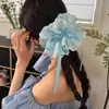 Estilo College Renda Quatro Camadas Renda 2025 Novo Estilo Coreano Coque Suave Elástico de Cabelo Corda de Cabelo Corda de Cabelo