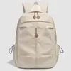 Mochila Retro para Exteriores, Mochila Ligera Casual de Color Sólido para Senderismo, Mochila Pequeña Simple Verano 2026, Bolsa de Viaje Escolar, Moderna
