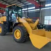 Montacargas Cargador Tracción en las Cuatro Ruedas Tipo 20 Tipo 30 Tipo 50 Agarrador Multifuncional para Pasto Agarrador para Madera Bulldozer de Construcción