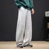 Pantalones deportivos rectos para hombre, pantalones casuales de otoño, nuevo estilo 2026, pantalones largos holgados, pantalones deportivos negros, pantalones para hombre estilo americano