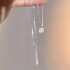 Collar de Diamantes Pequeños Cuadrados Brillantes para Mujer, Diseño de Nicho de Lujo Ligero, Cadena de Clavícula de Gama Alta, Nuevo Modelo 2026, Colgante Simple y Elegante