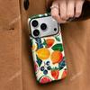 Case de Celular Criativo com Tema de Frutas de Verão, Venda Quente para Comércio Exterior, para Apple 16/17 Pro, Película Protetora 2 em 1, Anti-Queda para 15, Design Criativo para 14