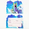 Set de Decoración de Cumpleaños Tema Frozen Platos Vasos Bolsas de Regalo Mantel Decorativo para Fiesta de Cumpleaños de Elsa