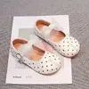 Zapatos de Princesa de Lunares con Lazo Estilo Coreano Suela Suave Cierre Mágico Planos para Vestidos Dulces Tendencia Otoño 2026