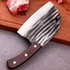 Faca de Peixe Cabeça de Madeira Sólida 3mm de Espessura, Faca de Cozinha de Aço Inoxidável, Faca de Chef Doméstica, Faca Afiada para Fatiar Carne