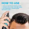 Spray de Sal Marinho Shuo Woxin SAUVASINE Masculino 150ml Estilo Simples Spray para Cabelo Volumoso