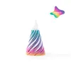 Serie de Juguetes para Aliviar el Estrés Impresos en 3D, Set Divertido Giratorio, Regalo para Aliviar el Estrés, Artículo de Exhibición para Mercado Cultural y Creativo Espiral Multicolor