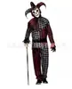 Fantasia de Palhaço de Terror para Adulto Halloween Transfronteiriça Roupa para Performance Cosplay de Palco