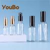 Botellas de Vidrio Transparente con Atomizador de 10-100 ml, Listas para Envíos Transfronterizos, Botellas para Aceites Esenciales, Botellas de Perfume, Botellas Hidratantes, Botellas para Tónico