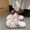 2026 Nuevos Zuecos Mary Jane Populares para Hacer Tú Mismo, que Aumentan la Altura, Dulces y Versátiles, Sandalias de Suela Gruesa para Mujeres para Usar con Faldas