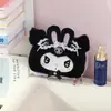 Bolsa de Cosméticos de Pelúcia Nova da Kuromi Desenho Animado Bolsa de Higiene Pessoal Portátil para Viagem Bolsa de Armazenamento Multifuncional de Grande Capacidade