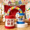 Regalos para el Día del Niño para Toda la Clase, Paquetes de Regalo de Bocadillos, Recuerdos de Graduación de Jardín de Infancia, Pequeños Regalos de Recompensa, Cubo de Abrazos de Juguete