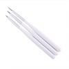 Set de 3 Pinceles para Manicura Pull-line para Pintar, Pluma de Fototerapia, Pegamento para Esmalte de Uñas, Juego Completo de Herramientas para Pincelar Flores, Set de Pinceles para Pintar