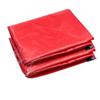 Raspador de Cuchillo de PVC Lona Roja Impermeable Tela para Lluvia Ignífuga Lona para Carga Cubierta Tela Aceite Exterior Retardante de Llama Tela para Lluvia
