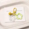Pingente Sino Estrela Cinco Pontas Colorido em Acrílico, Chaveiro de Contas, Acessórios Artesanais DIY para Bolsas e Decorações de Fones de Ouvido