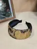 2026 Nuevo Producto Nuevo Estilo Chino Estilo Nacional Diadema con Hilo Dorado Jacquard Diadema Fina de Esponja Tacto de Alta Gama Corona Alta Pasador Ancho