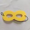 Maquiagem Infantil de Halloween Máscara de Cor Sólida Máscara para Olhos Feltro Formato 8 Espessura 2mm Máscara Fantasia de Festival Máscara de Feltro