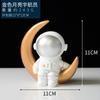 Decoração Criativa de Astronauta Espacial em Resina para Mesa de Escritório, Estúdio Suave, Estante, Casa Moderna, Presente de Aniversário