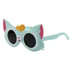 2026 Protección UV Parasol para Bebé Gafas para Posar Gafas de Sol Lindas de Dibujos Animados de Gato para Niños Protección Solar para Viajes