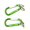 Venta Directa de Fábrica Mayoreo Llavero Cuadrado, Mosquetón de Escalada de Aleación de Aluminio, Gancho Accesorio para Mochila, Clip para Colgar Tres Llaves