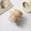 Cuerda Trenzada de Hilo Cuerda de Ciervo Cordón de Cuero de Vaca Cuerda Decorativa de Gamuza Cuerda para Etiquetas Lazo Hecho a Mano Cuerda Trenzada DIY