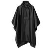 Capa tres en uno con toldo para comercio exterior, impermeable tipo poncho para adulto, para senderismo al aire libre, poliéster, poncho multifuncional transfronterizo