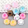 Accesorios Funda para Teléfono Móvil Juguete de Comida Artificial Donut Accesorios de Resina Material Cabeza DIY Pegamento de Crema Accesorios para Zapatos Ropa Bolsas