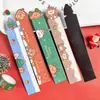 Regla con forma de personaje navideño para niños, regla para estudiantes, regla magnética, regla de 15 cm, regalos de Navidad al por mayor
