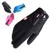 Guantes con Cremallera para Exteriores, de Dedos Completos, Otoño e Invierno, Pantalla Táctil, Antideslizantes, Forrados de Felpa, Cálidos, Guantes para Esquiar, Montañismo, Guantes para Ciclismo