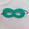 Máscara de maquillaje infantil de Halloween de un solo color, antifaz, máscara gruesa de fieltro, máscara facial de fieltro para disfraz de fiesta