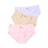 (3 peças) Roupa interior de apoio à barriga de mulheres grávidas em forma de V em forma de cintura baixa para mulheres grávidas sem vestígios de gravidez e parto universal Ice Silk forro de algodão puro