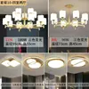Lámpara de Araña Dorada para Sala de Estar, Simple y Moderna, Nueva Lámpara Nórdica 2025 para Comedor, Paquete de Iluminación de Lujo Ligero para Toda la Casa