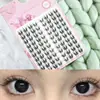 Pestañas Postizas Transfronterizas Más Vendidas Comercio Exterior Estilo Delgado Set de Pegamento Ardilla Maquillaje de Atmósfera Pestañas Oculares Densas