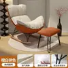 Sofá preguiçoso para sala de estar e quarto, poltrona reclinável para adultos, cadeira de balanço xadrez, cadeira de balanço para casa, cadeira de balanço individual para varanda de lazer