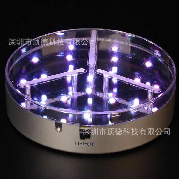 6inch led light base purple