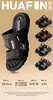 Sandalias cómodas para hombre sin cordones, aptas para uso en casa y al aire libre, transpirables, sandalias de PVC de vestir para papás, zapatos de trabajo para hombre