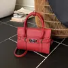 Transfronterizo 2026 Primavera Nuevo Moderno Retro Simple Moda Bolso Pequeño Cuadrado Bolso de Hombro para Mujer Bolso Cruzado para Viajar