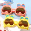 Nuevas gafas de sol infantiles de moda con orejas de gatito, moda versátil, lindas, protección solar para bebés, gafas de sol UV
