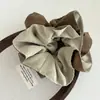 Faixa de Cabelo Flor Dupla Cor Contrastante Sal Marinho Francês, Tecido Suave Elegante, Acessório de Cabelo Flor de Alta Qualidade