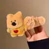 Nuevos Pasadores de Pelo de Felpa de Dibujos Animados para Niñas Otoño/Invierno 2025 Pasadores de Esponja Pinzas para Flequillo Accesorios para el Cabello al por Mayor