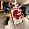 Adecuado para funda de teléfono Apple 17 Pro Max, Nuevo iPhone 16 de gama alta, Te trae riqueza inmediatamente, Soporte giratorio, Lujoso