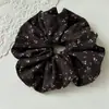 Nuevo scrunchie floral estilo coreano para mujer, liga para moño de alta gama, alta elasticidad, accesorio para el cabello de verano