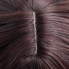 Señora de mediana edad, permanente de pelo corto, rodillo, rodillo de lana de madre, seda de alta temperatura, peluca de mediana edad, fibra química, temperamento, cabello corto rizado esponjoso
