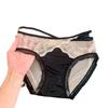 Novas Calcinhas de Renda Sexy Vazadas de Cintura Baixa para Mulheres, Puro Desejo, Leves e Transparentes, Tanga Francesa para Meninas