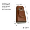 Envío Gratis Dongguan Juego de Hardware de Dos Extremos para Cigarros Tijeras para Cigarros Caja Humectante para Cigarros Caja de Almacenamiento de Madera de Cedro Goya
