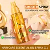 Spray de Aceite Esencial para el Cuidado del Cabello Mingxizhi - Sin Enjuague, Antifrizz, Antisequedad, Para Cabello Permanenteado y Teñido, Suave y Fragante, Aceite Esencial para el Cuidado del Cabello Transfronterizo