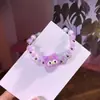 Pulsera de Kulomi Sanrio Pulsera de Cristal Acrílico para Niños Joyería de Dibujos Animados para Niñas para Viajes Joker