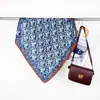 Estilo de Rua Americano Clássico Estampa Paisley Lenço Decorativo Padrão Castanha Vintage Lenço Quadrado Pequeno Espinha de Peixe Anos 70 Atacado
