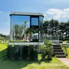 Iluminación Panorámica Espacio Tipo Cápsula Estilo Familiar B&B con Alberca Estilo Campamento Estilo Campamento Celebridad de Internet Estructura de Acero en el Suelo Habitación Móvil